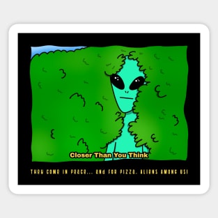 Aliens Among Us Sticker